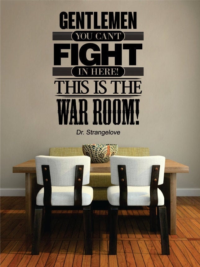 Dr Strangelove New Vinyl Decal Design Sticker Decor – Motivational Wall Murals