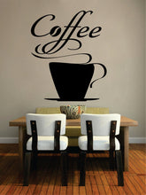 Load image into Gallery viewer, Coffee Quote New Vinyl Decal Design Sticker Decor – Motivational Wall Murals