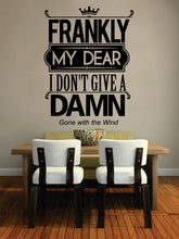 Load image into Gallery viewer, Gone With The Wind Decal New Quote Design Vinyl Sticker Decor – Motivational Wall Murals