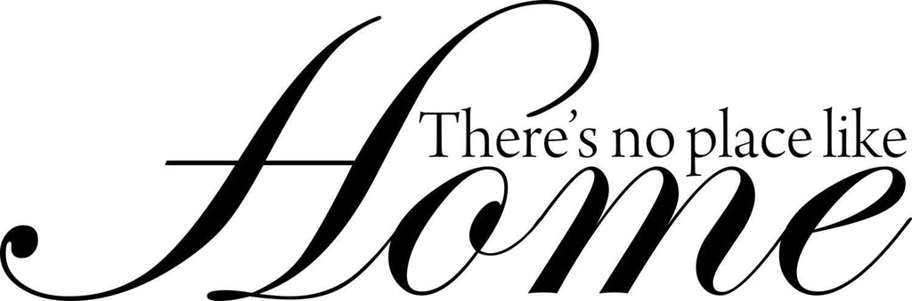There's No Place Like Home Wizard of Oz Wall Decal New Quote Vinyl Sticker Home Decor – Motivational Wall Murals