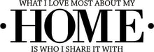 Load image into Gallery viewer, Home Love Sharing New Vinyl Decal Design Sticker Decor – front door decor, house decor, decals stickers Motivational Wall Murals