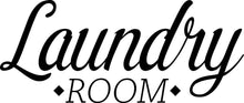 Load image into Gallery viewer, Laundry Room Typography Vinyl Decal Wall Sticker Decor Quote – Motivational Wall Murals