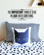 Load image into Gallery viewer, The Important Thing Is To Be In Love Vinyl Decal Wall Sticker Decor Quote – Motivational Wall Murals