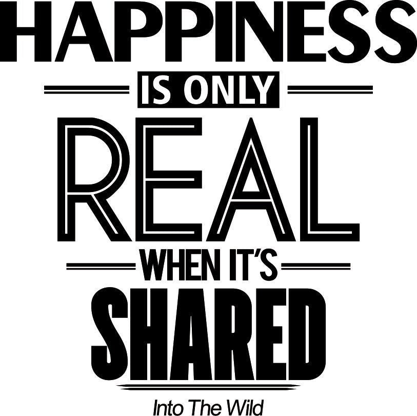 Into The Wild Quote New Vinyl Decal Design Sticker Decor – Motivational Wall Murals