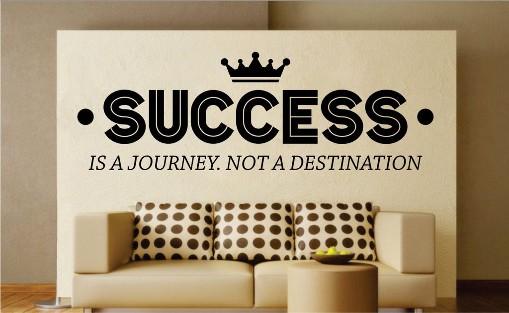 Success New Vinyl Decal Design Sticker Decor – Motivational Wall Murals