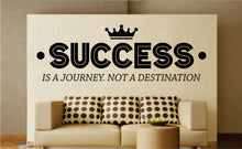Load image into Gallery viewer, Success New Vinyl Decal Design Sticker Decor – Motivational Wall Murals
