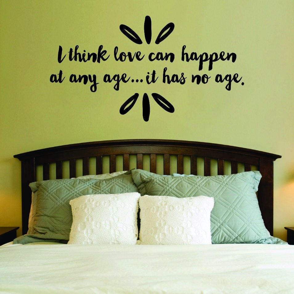 I Think Love Can Happen Vinyl Wall decals, Home Décor for Office Classroom Teen Dorm Room Wall Decal Motivational Murals