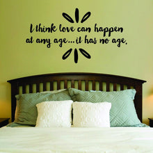 Load image into Gallery viewer, I Think Love Can Happen Vinyl Wall decals, Home Décor for Office Classroom Teen Dorm Room Wall Decal Motivational Murals