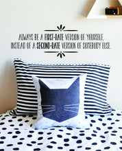 Load image into Gallery viewer, Always Be A First Rate Vinyl Decal Wall Sticker Decor Quote – Motivational Wall Murals