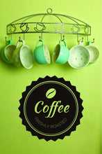 Load image into Gallery viewer, Coffee Freshly Roasted Logo Vinyl Decal Wall Sticker Decor Quote – Motivational Wall Murals