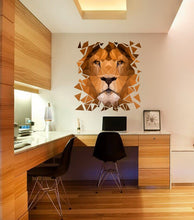 Load image into Gallery viewer, Wall Vinyl Decal Home Decor Art Sticker Lion Head Wild Animal Kids Bedroom Living Room Removable Stylish Mural Unique Design GD19