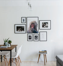 Load image into Gallery viewer, Monkey Polygonal Wall Decal, Monkey Stickers ,Monkey decor, Animal Stickers, Wall Art Bedroom- Multi Color GD30