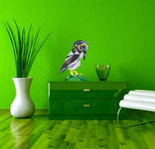 Load image into Gallery viewer, Owl Polygonal Wall decal, Owl Polygon sticker,modern wall art, Multi Color GD41