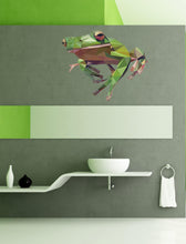 Load image into Gallery viewer, Frog Polygonal Wall decal, Frog Polygon sticker,modern wall art, Multi Color GD69