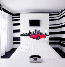 Load image into Gallery viewer, Sport car Polygonal Wall decal, car Polygon sticker,modern wall art, Multi Color GD73