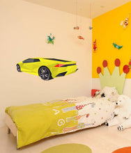 Load image into Gallery viewer, Sport car Polygonal Wall decal, car Polygon sticker,modern wall art, Multi Color GD75