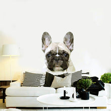 Load image into Gallery viewer, Bull Dog Polygonal Wall decal, living room decor, wall decor living room, Dog Polygon sticker,modern wall art, Multi Color GD76