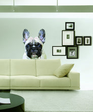 Load image into Gallery viewer, Bull Dog Polygonal Wall decal, living room decor, wall decor living room, Dog Polygon sticker,modern wall art, Multi Color GD76