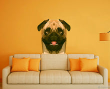 Load image into Gallery viewer, Dog Polygonal Wall decal,dog decorations for the home ,wall decor, living room decor, Dog Polygon sticker,modern wall art, Multi Color GD79