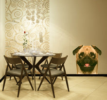 Load image into Gallery viewer, Dog Polygonal Wall decal,dog decorations for the home ,wall decor, living room decor, Dog Polygon sticker,modern wall art, Multi Color GD79