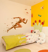 Load image into Gallery viewer, Sportsman Polygonal Wall decal, Sportsman Polygon sticker,modern wall art, Multi Color GD86