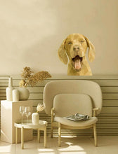 Load image into Gallery viewer, Dog Polygonal Wall decal, wall stickers, living room decor, Labrador dog sticker ,Dog Polygon sticker,modern wall art, Multi Color GD87