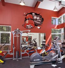 Load image into Gallery viewer, Gym Athlete Sport Bodybuilding Wall decal, Wall Vinyl Decal Home Decor Art Sticker Sports Gym Fitness Retro Room Removable GD97