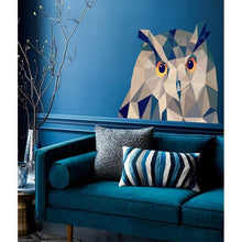 Load image into Gallery viewer, Owl Polygonal Wall decal, Owl Polygonal wall art, sticker - Vinyl Wall Decal Home Decor Mural Wallpaper Multi-Color, GD18