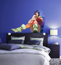 Load image into Gallery viewer, Anime girl Wall decal, Fashion Anime girl Wall sticker, cute anime stickers ,sexy anime modern wall art, Hentai stickers Multi Color kc-825