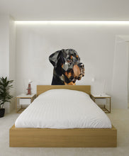 Load image into Gallery viewer, Rottweller dog Polygonal Wall decal,bedroom decor ,living room decor ,dog Polygon sticker,modern wall art, Multi Color GD34