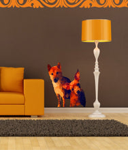 Load image into Gallery viewer, Dog Polygonal Wall decal, Fox Polygon sticker, modern wall art, Decor for Nursery Baby Bedroom Playroom Living Room Murals Multi Color GD40