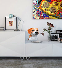 Load image into Gallery viewer, dog decor for room, dog wall decal, wall decoration, dog room decor, dogs wall stickers, wall decor sticker, Multi Color GD160