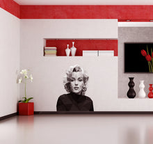 Load image into Gallery viewer, Hair salon Girl Polygonal Wall decal, Hairdresser Beauty Salon Polygonal Girls Wall Art Stickers Decals Vinyl Home Room Decor - GD46