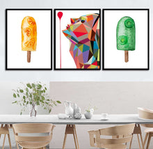 Load image into Gallery viewer, Girl silhouette Polygonal Wall decal, woman Polygon sticker,modern wall art, Multi Color GD51
