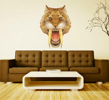 Load image into Gallery viewer, tiger decals, tiger wall stickers for broom, room decor, home decor, tiger stickers, wall decor bedroom decor, wall decor for bedroom GD52