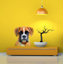Load image into Gallery viewer, Boxer Dog Polygonal Wall decal, living room decor ,wall decoration Dog Polygon sticker,modern wall art, Multi Color GD63