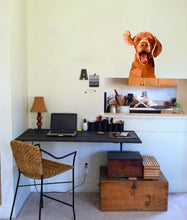 Load image into Gallery viewer, Dog Polygonal Wall decal,sticker, wall decor living room wall stickers, bedroom decor, Dog Polygon sticker,modern wall art, Multi Color GD70