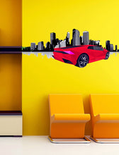 Load image into Gallery viewer, Sport car Polygonal Wall decal, car Polygon sticker,modern wall art, Multi Color GD73