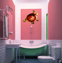 Load image into Gallery viewer, Turtle Animal Polygonal Wall decal,Cute Turtle Wall Sticker Decal Animal Kids Nursery Bedroom Bathroom, Multi Color GD177