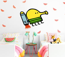 Load image into Gallery viewer, Vinyl Wall Decal Funny Alien Children's Room Resident Alien UFO Stickers, Alien Vinyl Waterproof Sticker Decal for wall Multi Color AN-24