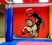 Load image into Gallery viewer, Sport boxing Wall decal, Sport boxing Wall sticker,modern wall art, Multi Color GD186