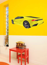 Load image into Gallery viewer, Sport car Polygonal Wall decal, car Polygon sticker,modern wall art, Multi Color GD75