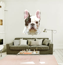 Load image into Gallery viewer, Bull Dog Polygonal Wall decal,wall stickers, wall decor, living room decor, Dog Polygon sticker,modern wall art, Multi Color GD88