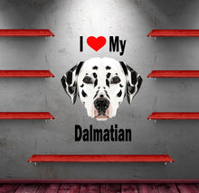 Load image into Gallery viewer, Dolmatian dog Grooming Wall decal, Vinyl Wall Decal Puppy Dalmatian Dog Pet Animal, wall decor sticker, wall sticker Multi Color GD190