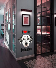 Load image into Gallery viewer, Dolmatian dog Grooming Wall decal, Vinyl Wall Decal Puppy Dalmatian Dog Pet Animal, wall decor sticker, wall sticker Multi Color GD190