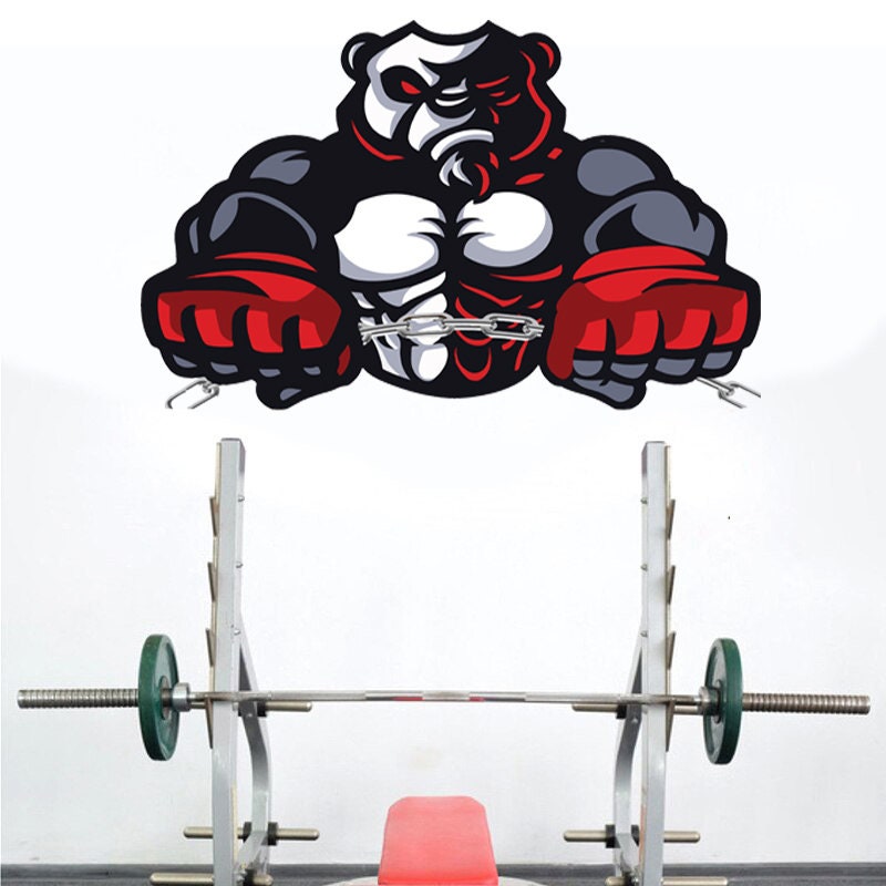 Sport boxing MMA Wall decal, Sport boxing Wall sticker,modern wall art, Multi Color GD192