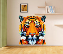 Load image into Gallery viewer, tiger decals, tiger wall stickers for bedroom, room décor, home décor, tiger stickers, wall decor, bedroom wall decor for bedroom, GD193