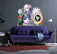 Load image into Gallery viewer, Girl Room Decor, Cute Anime Stickers For Wall Decoration, Anime Girl Stickers, home Wall Décor Living Room Multi Color kc-565