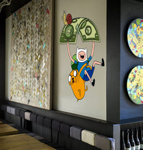 Load image into Gallery viewer, Adventure Time, magical talking dog, Anime Wall sticker, Jake The Dog Pocket Vinyl Waterproof Sticker, Car Wall Window Multi Color kc-468
