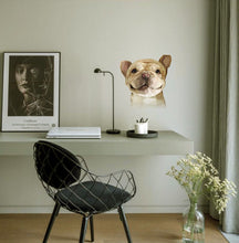 Load image into Gallery viewer, Dog Grooming salon Polygonal Wall decal,wall decor sticker, living room decor, Dog Polygon sticker,modern wall art, Multi Color GD102